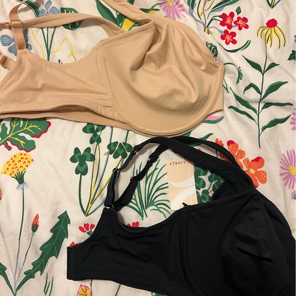 2x Lively Minimizer Bras 38DDD
